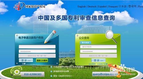 中国专利公众系统查询系统
