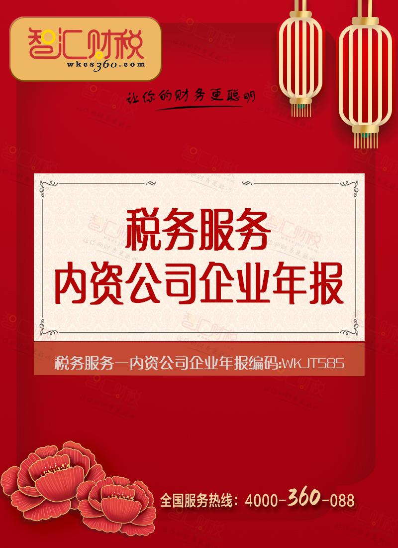 内资公司企业年报