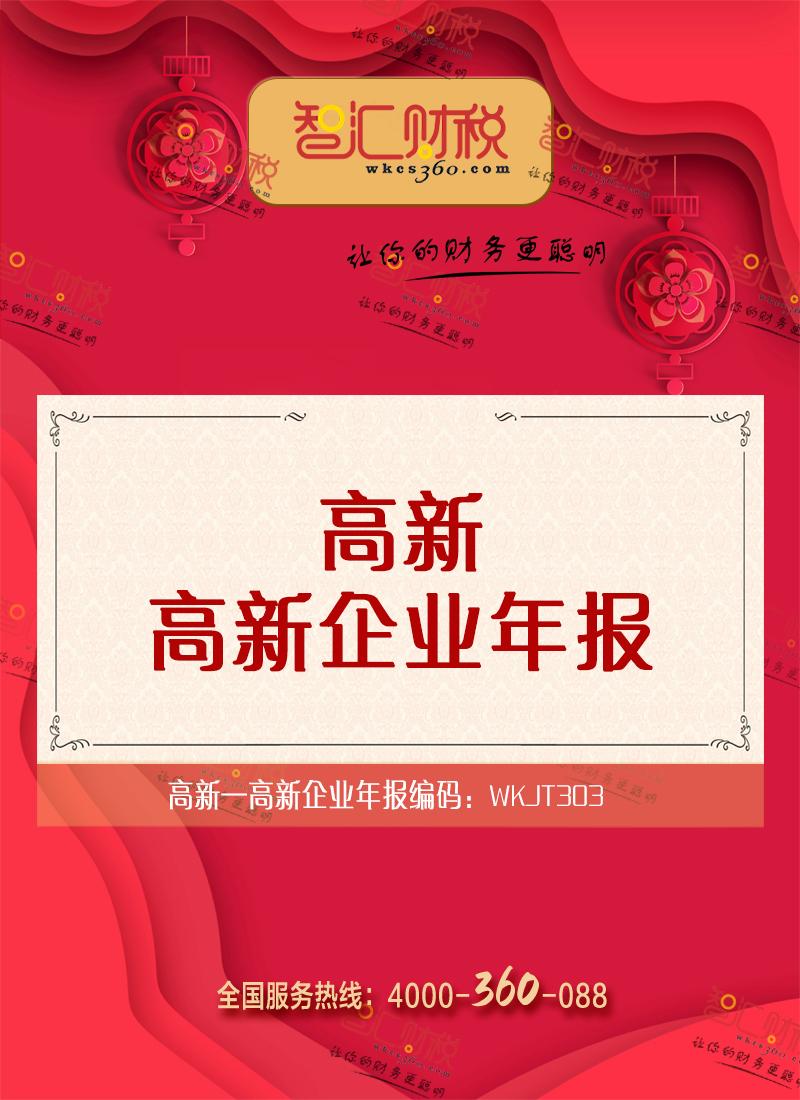 高新企业年报