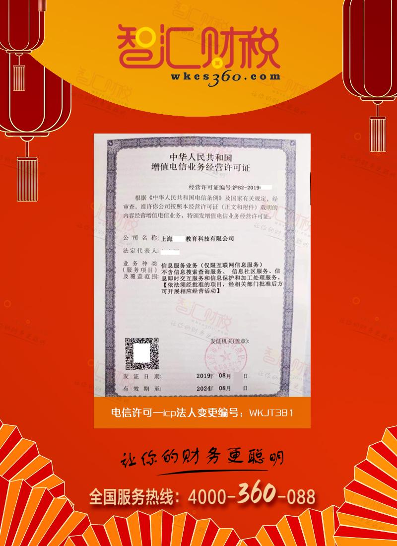 icp法人变更