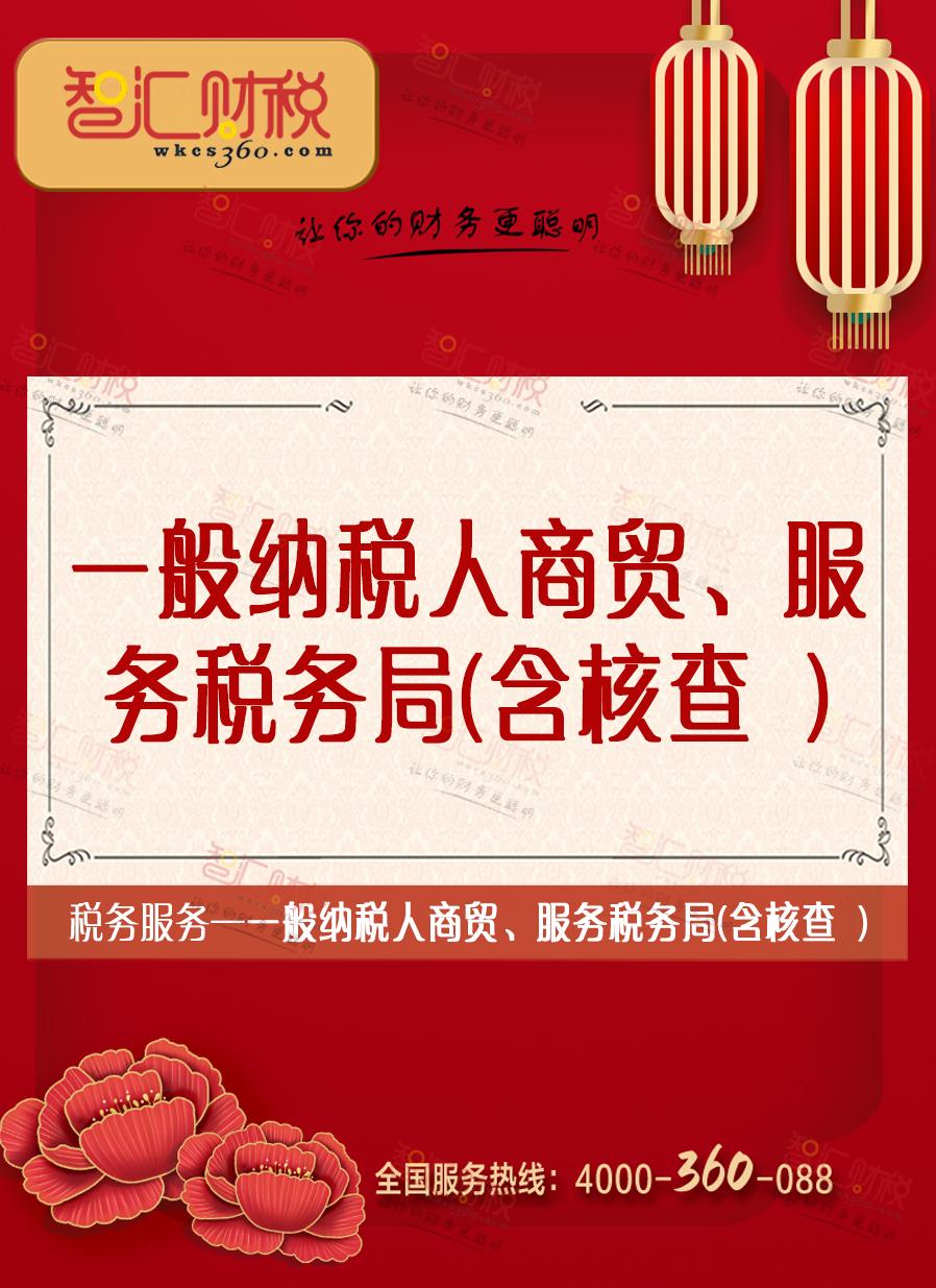 一般纳税人商贸、服务-税务局（含核查）