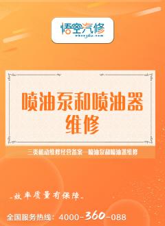 喷油泵和喷油器维修