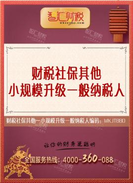 小规模升级一般纳税人