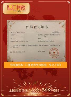 广播电视节目作品